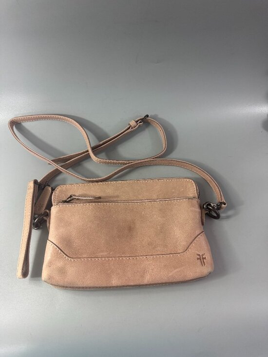 Frye Handbags - Frye Melissa Leather Crossbody Shoulder Bag Wristlet W Dust Bag Pale Pink